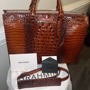 Brahmin Business Tote Handbag *SLIGHTLY Carried*
